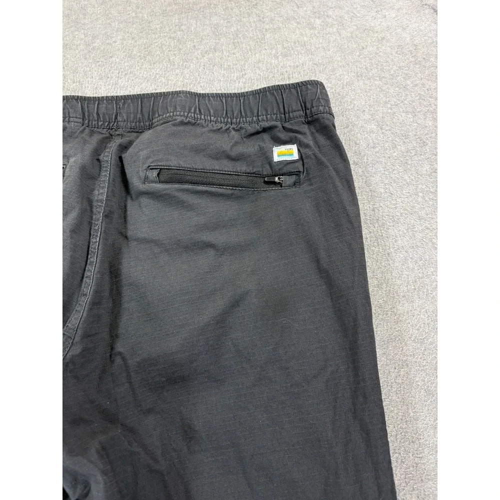 Vuori Ripstop Climbing Hiking Organic Cotton Pants (Men's‎ Large) Gray